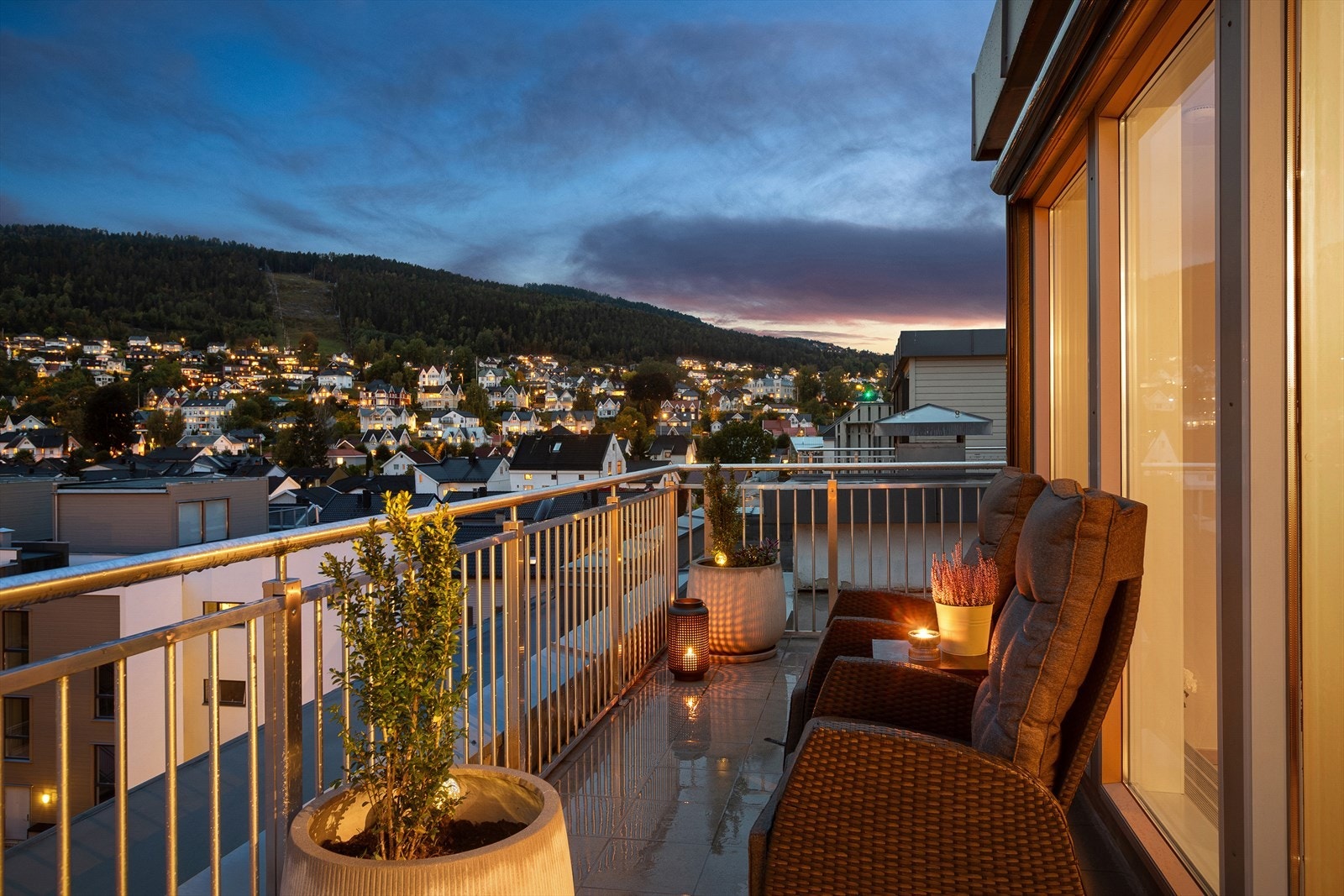 Kveldsstemning Galleribilde