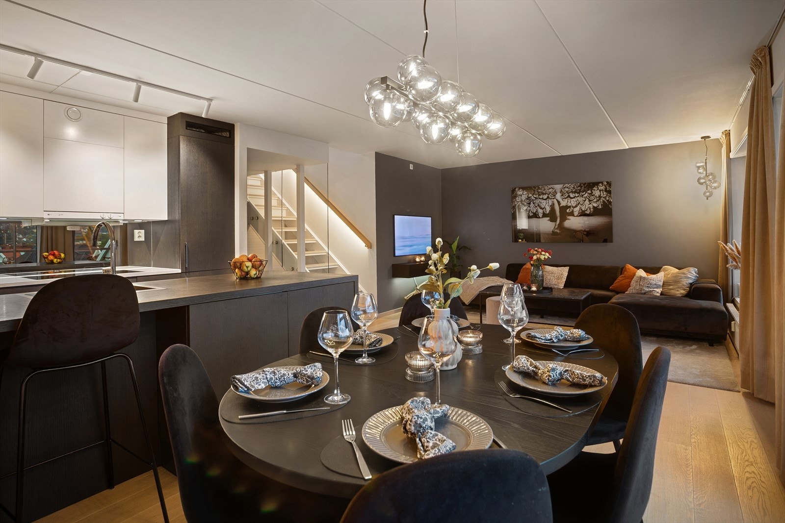 Kveldsstemning Galleribilde