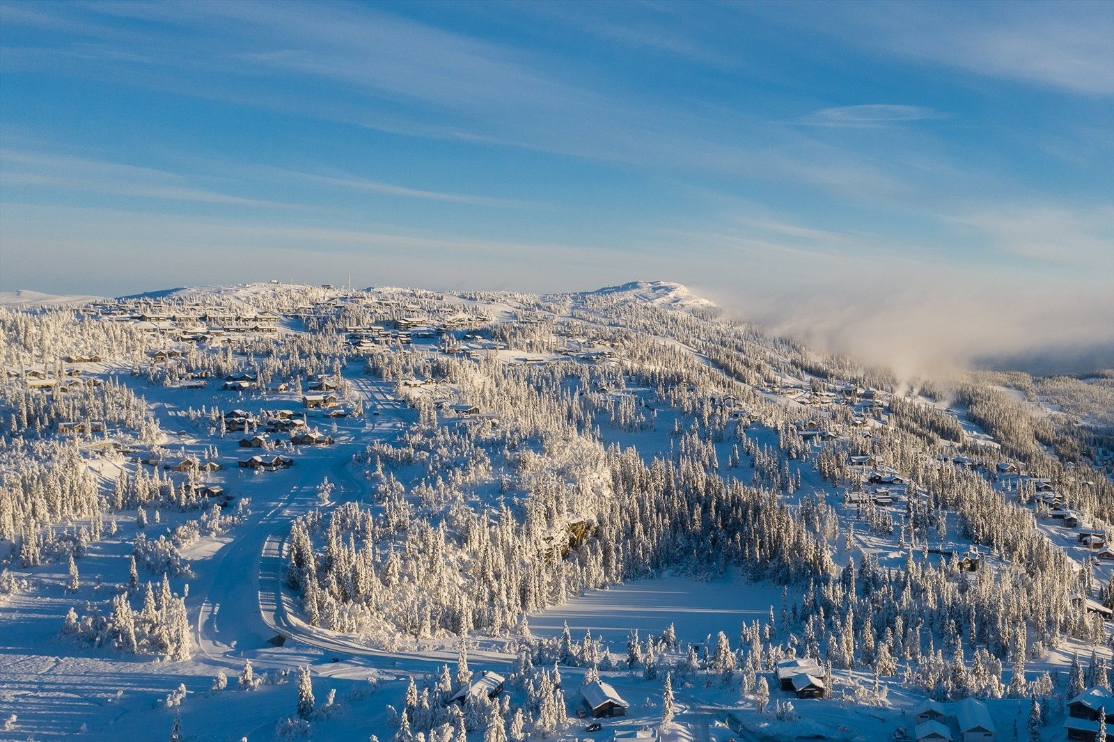 Vinterstid byr Kvitfjell på både familieløyper, skogsterreng og "fun slopes". Galleribilde