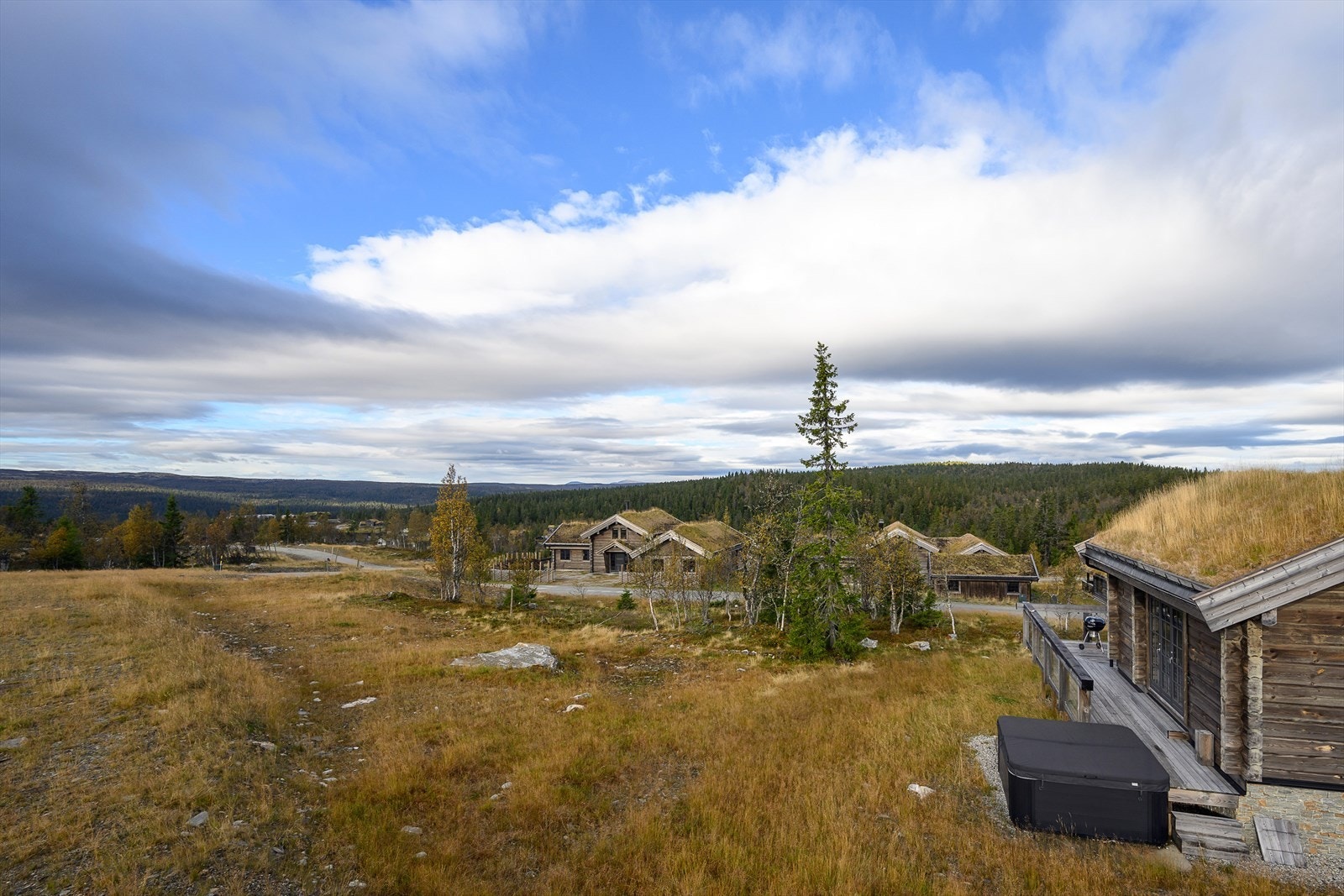 Det er gode sol- og utsiktsforhold. Galleribilde