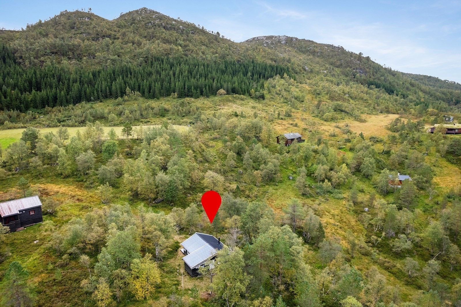 Naturskjønt område. Galleribilde