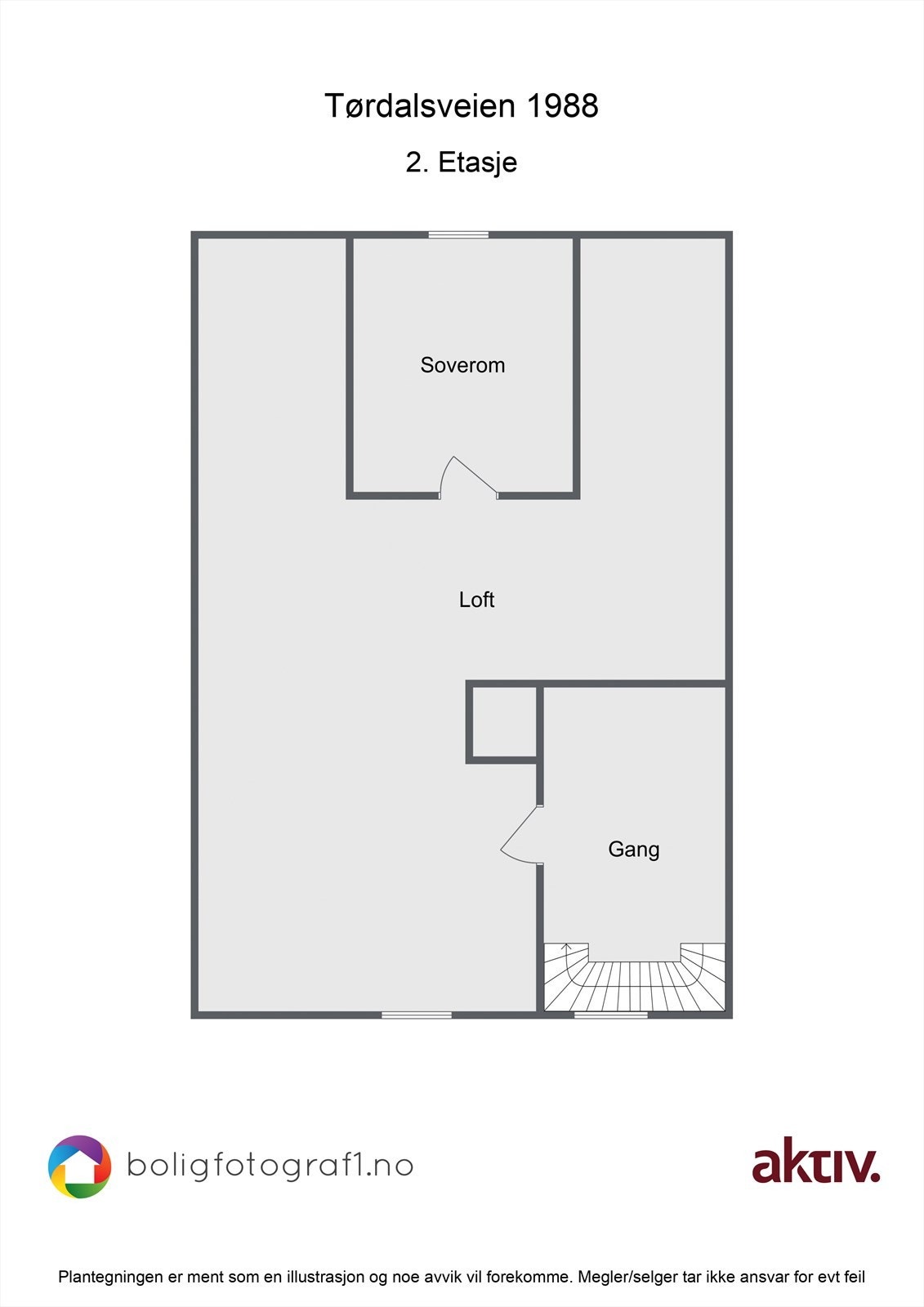 Plantegning 2. etasje. Galleribilde