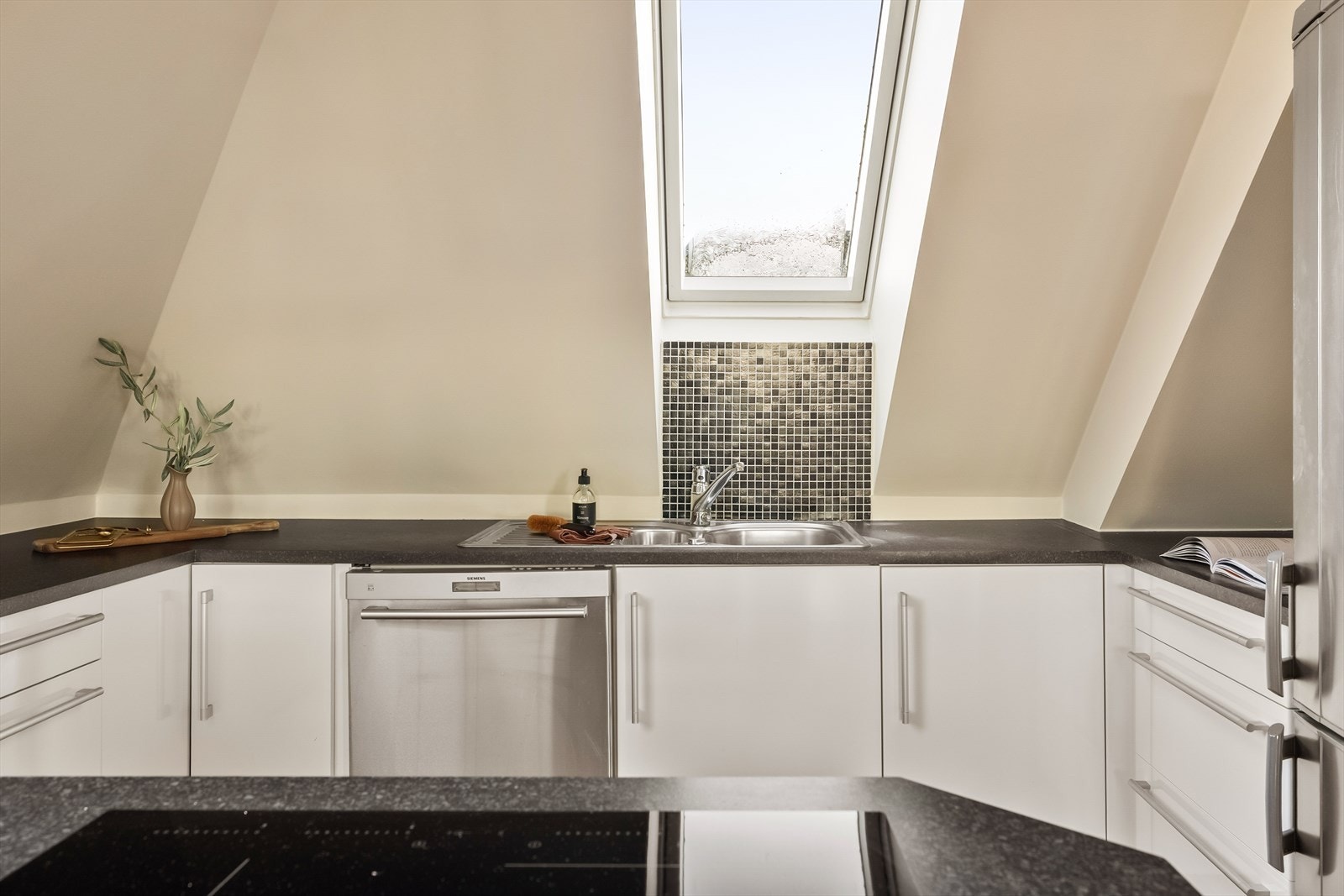 - Ny eier får gleden av integrert stekeovn, induksjonsplatetopp og oppvaskmaskin - Galleribilde