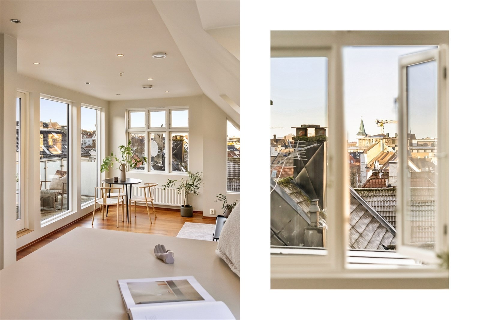 - Her har du mye inkludert i felleskostnadene, blant annet TV/internett, fjernvarme (radiator og varmtvann), felles byggforsikring m.m. - Galleribilde