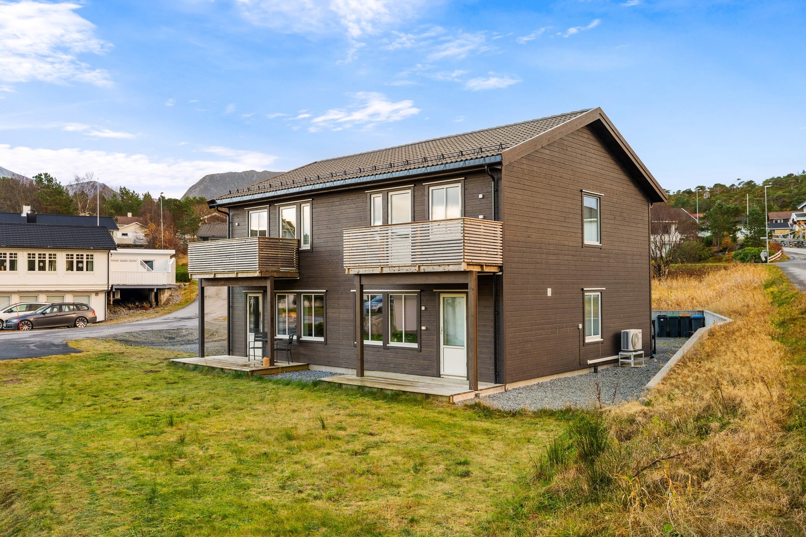 Hageareal som deles med nabo Galleribilde