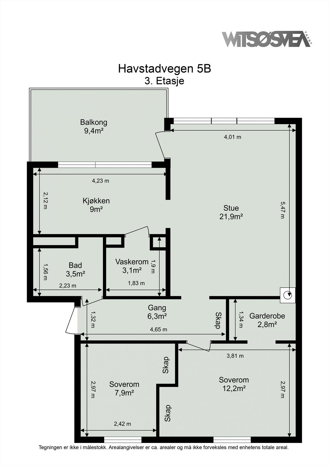 Planskisse. Galleribilde