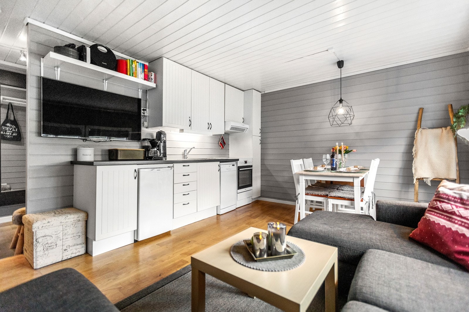 Her kan gode samtaler og deilig mat lages. Galleribilde