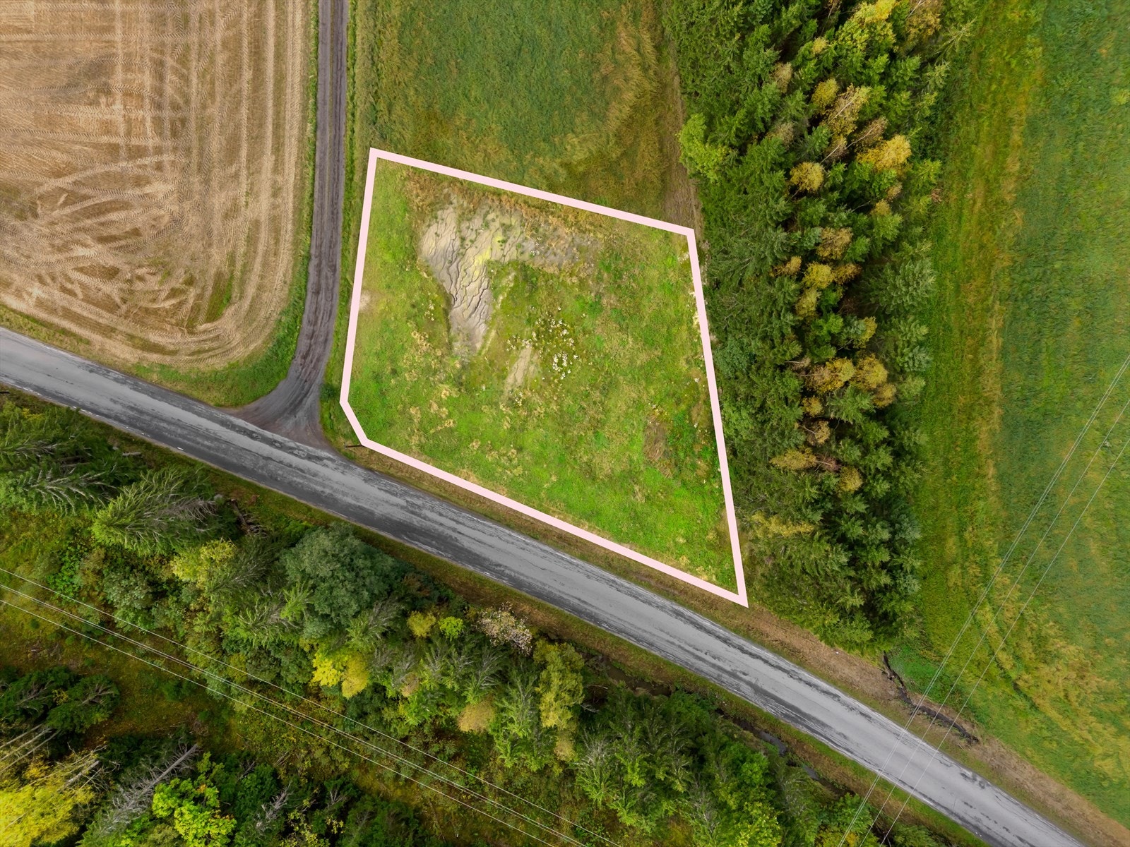 Tomten med ca. tomtegrenser Galleribilde