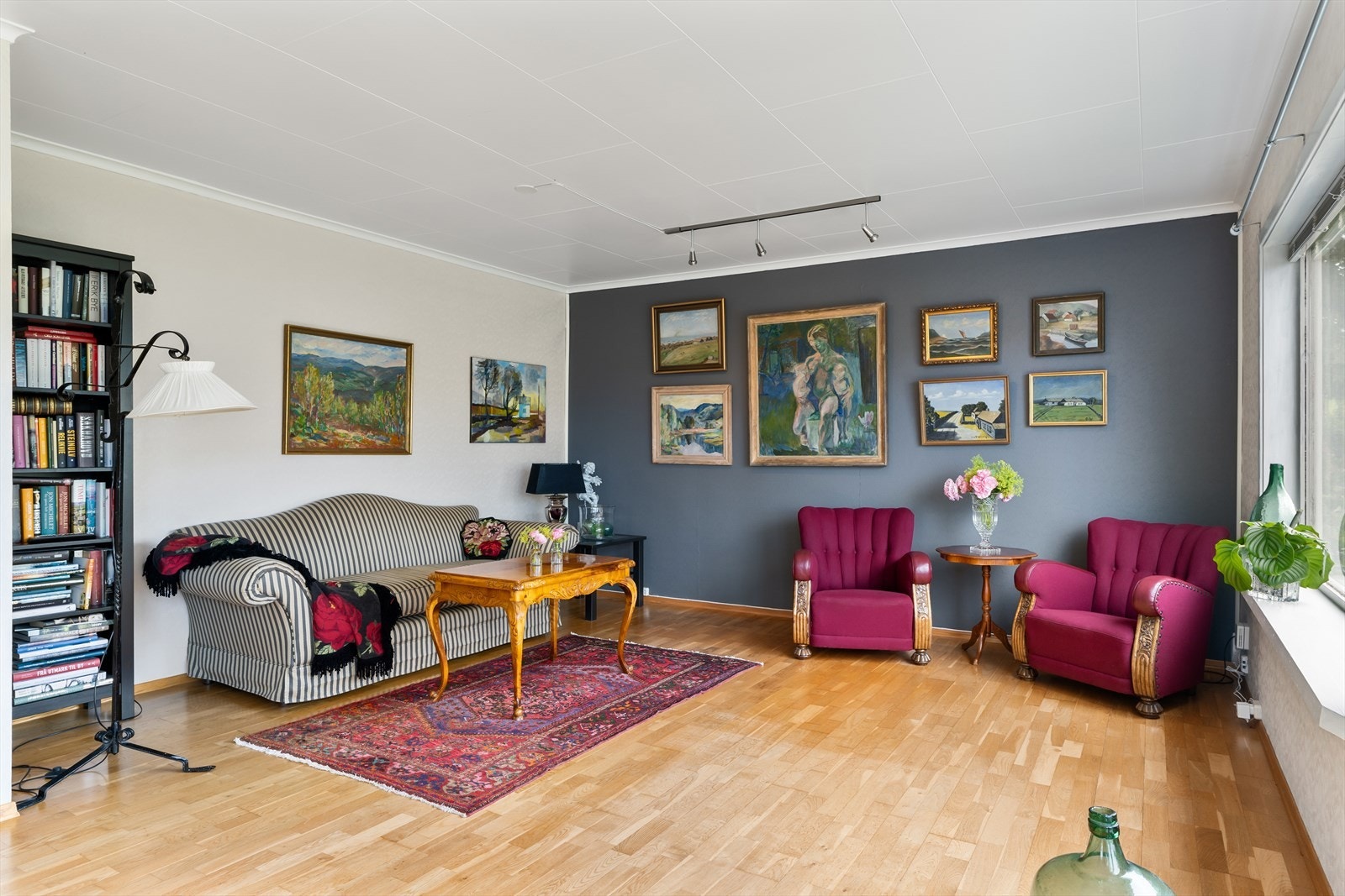 Romslig stue Galleribilde