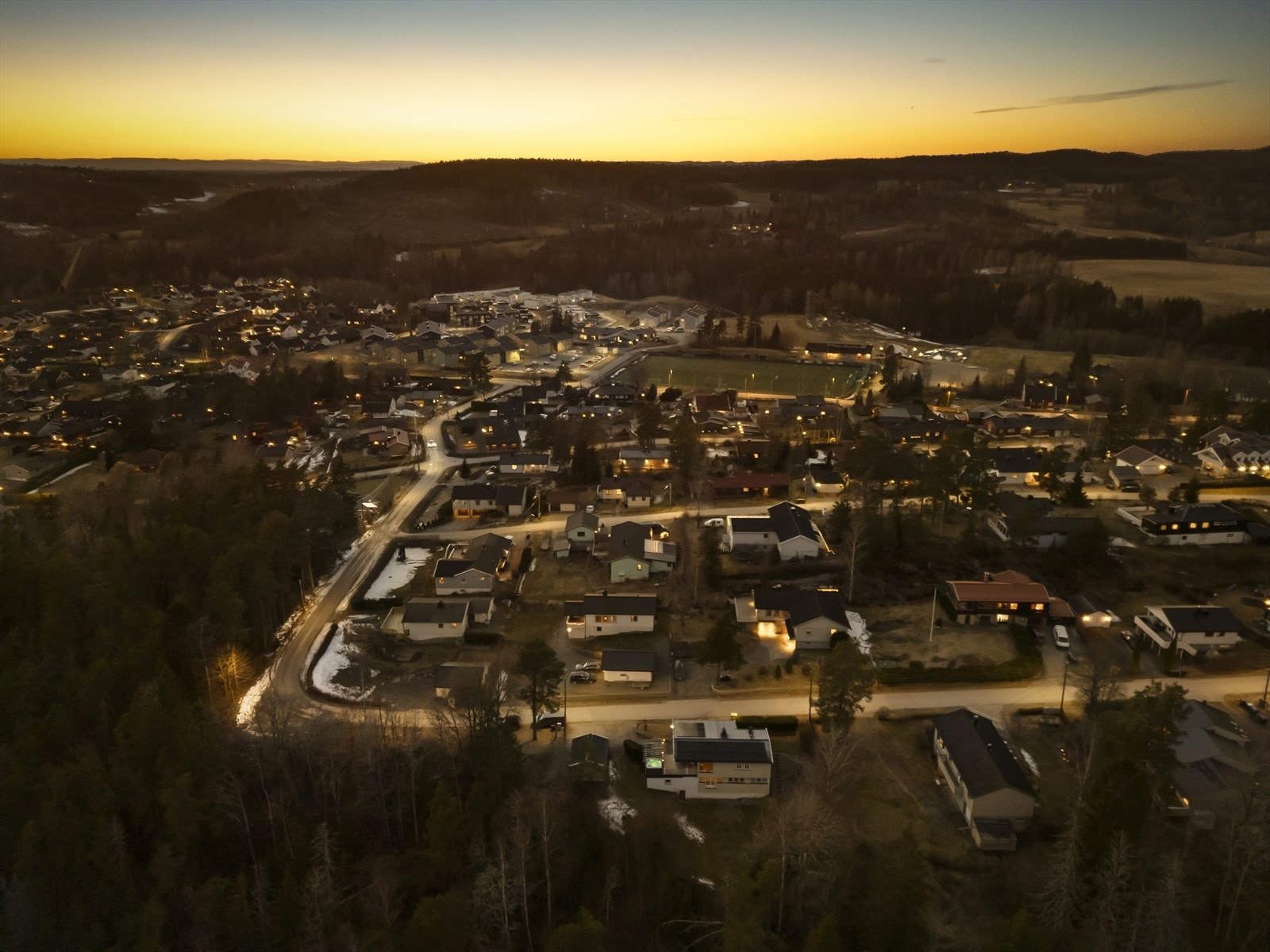 Dronefoto Galleribilde