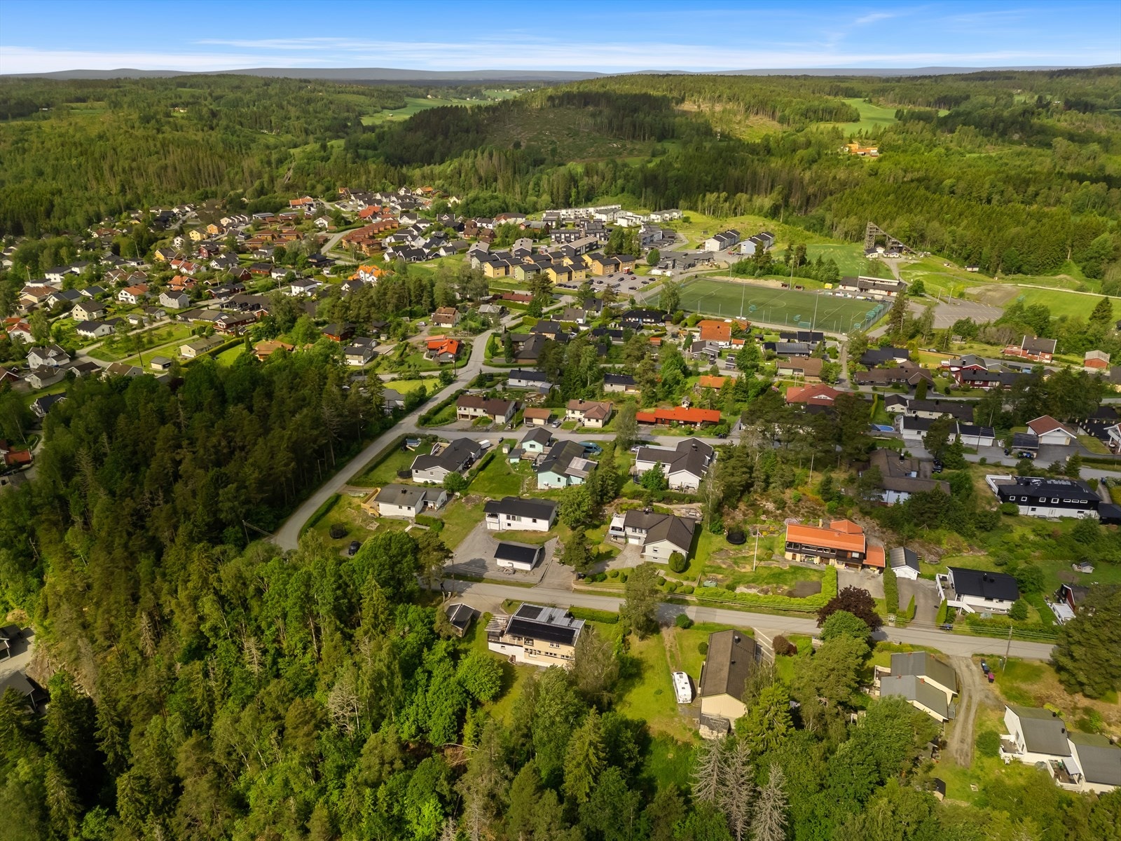 Dronefoto Galleribilde