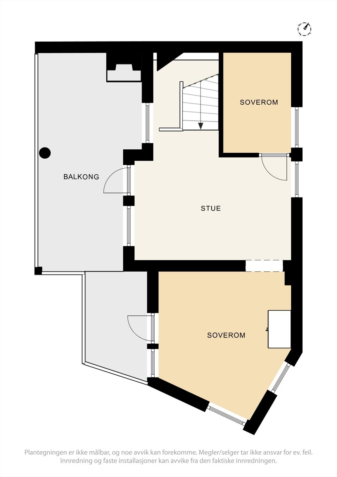 Plantegning 2. etasje. Galleribilde