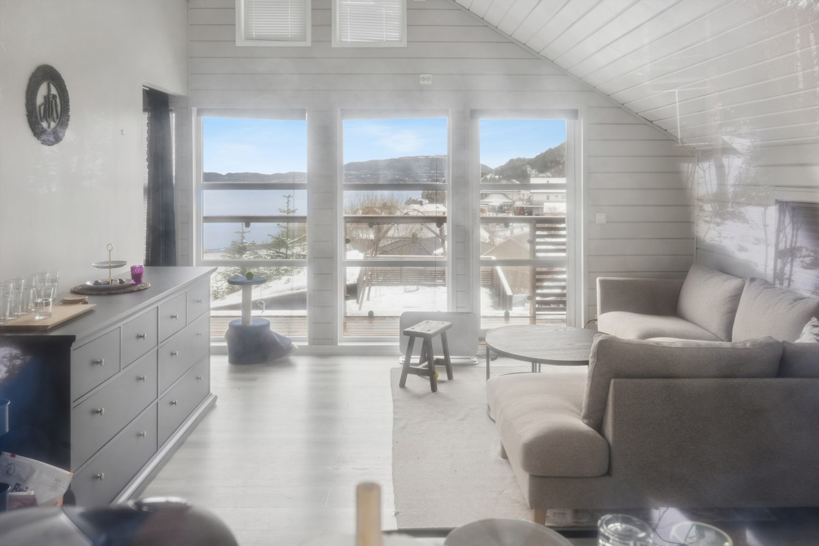 Stue i anneks. Galleribilde