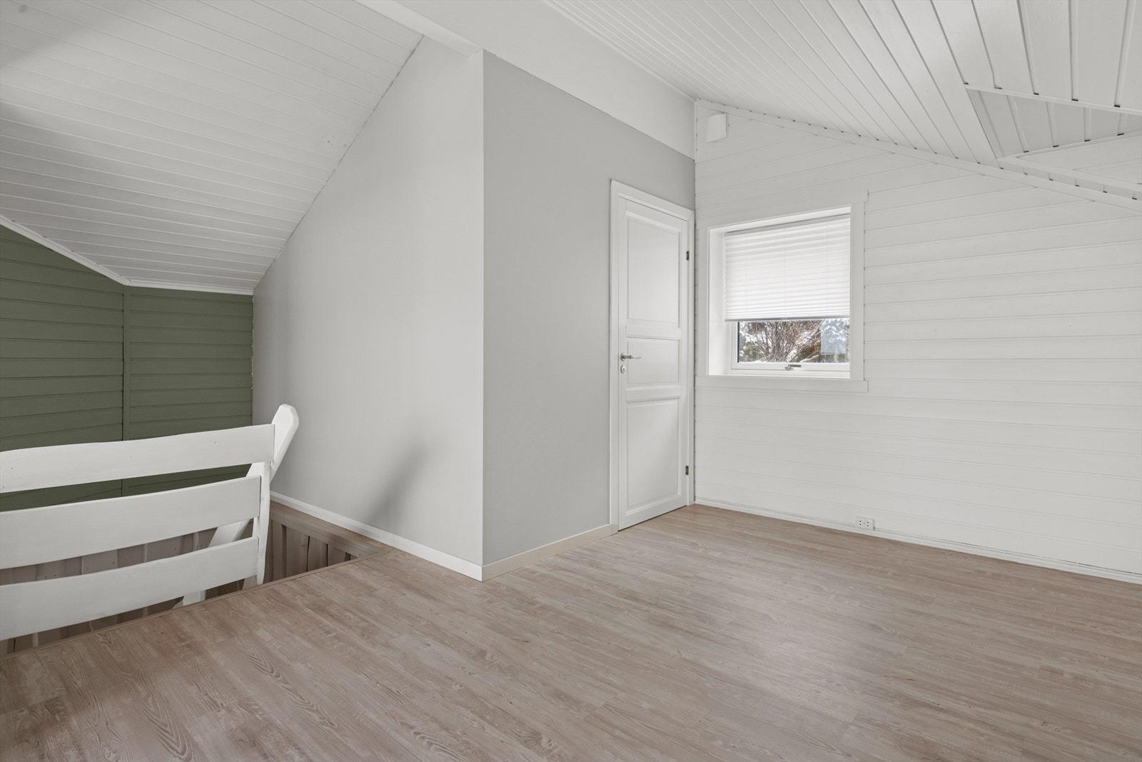 Stue i loft. Galleribilde