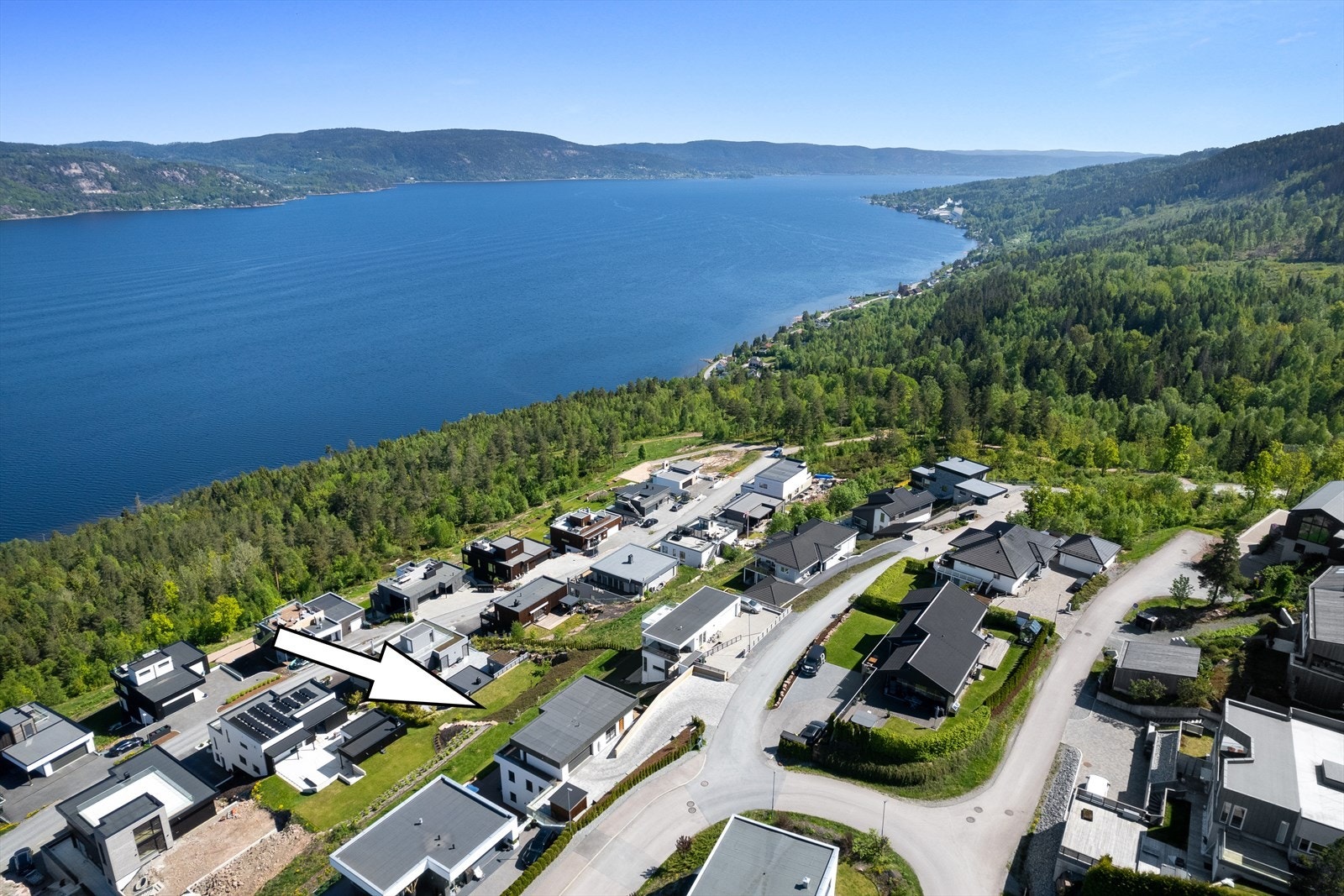 Dronefoto Galleribilde