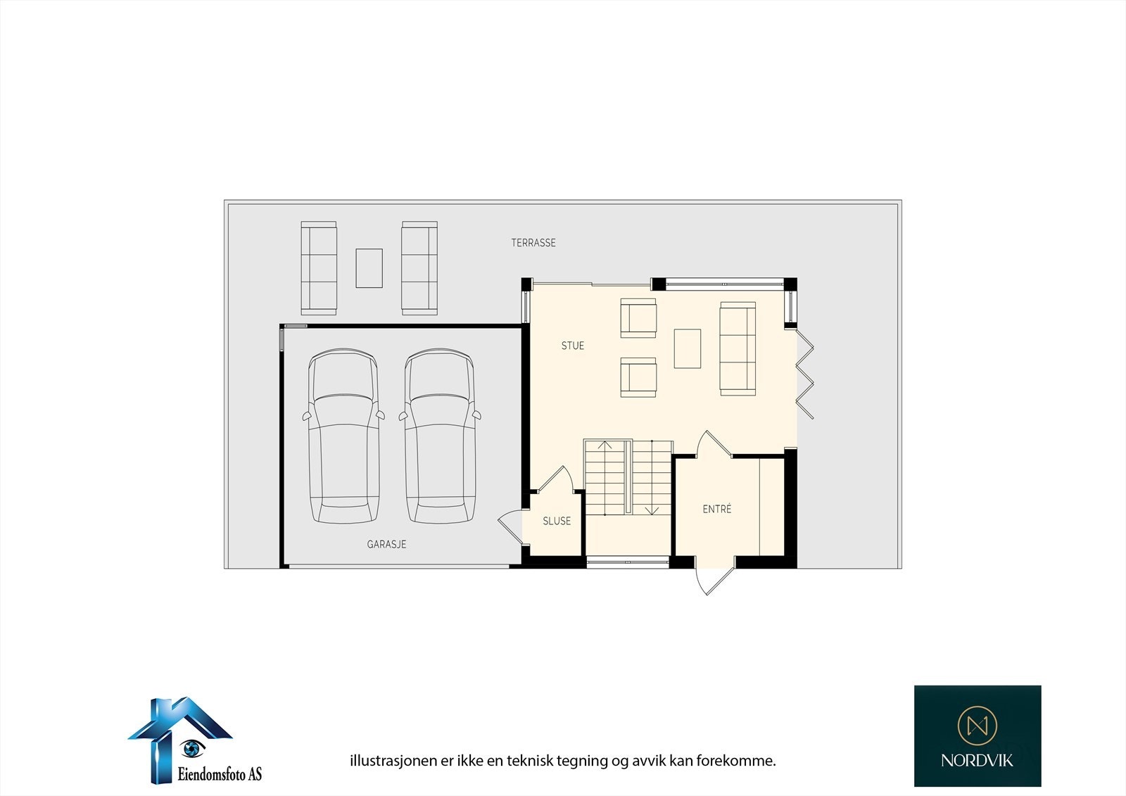 Presentasjon ankomstplan Galleribilde