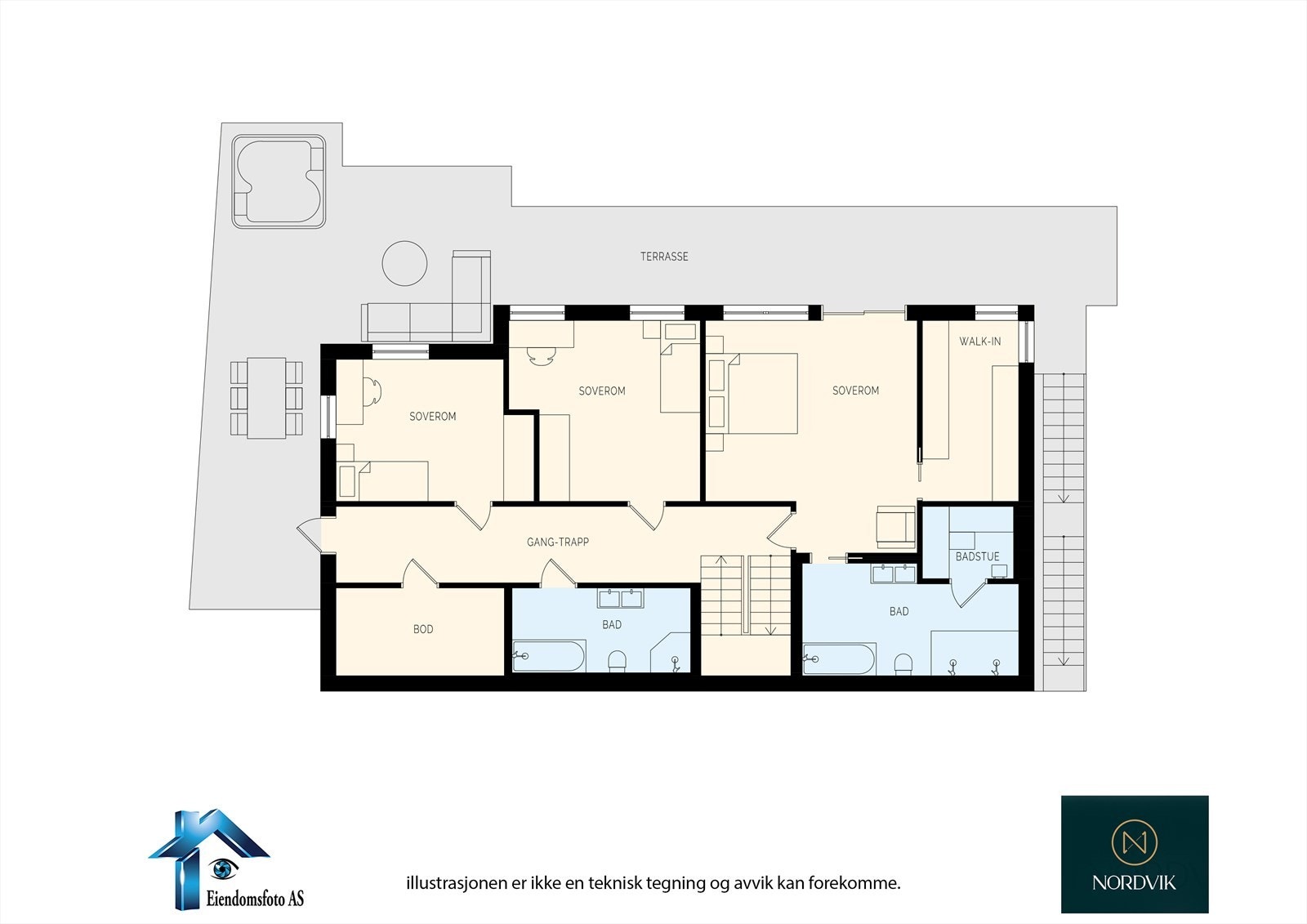 Presentasjon underetasje Galleribilde