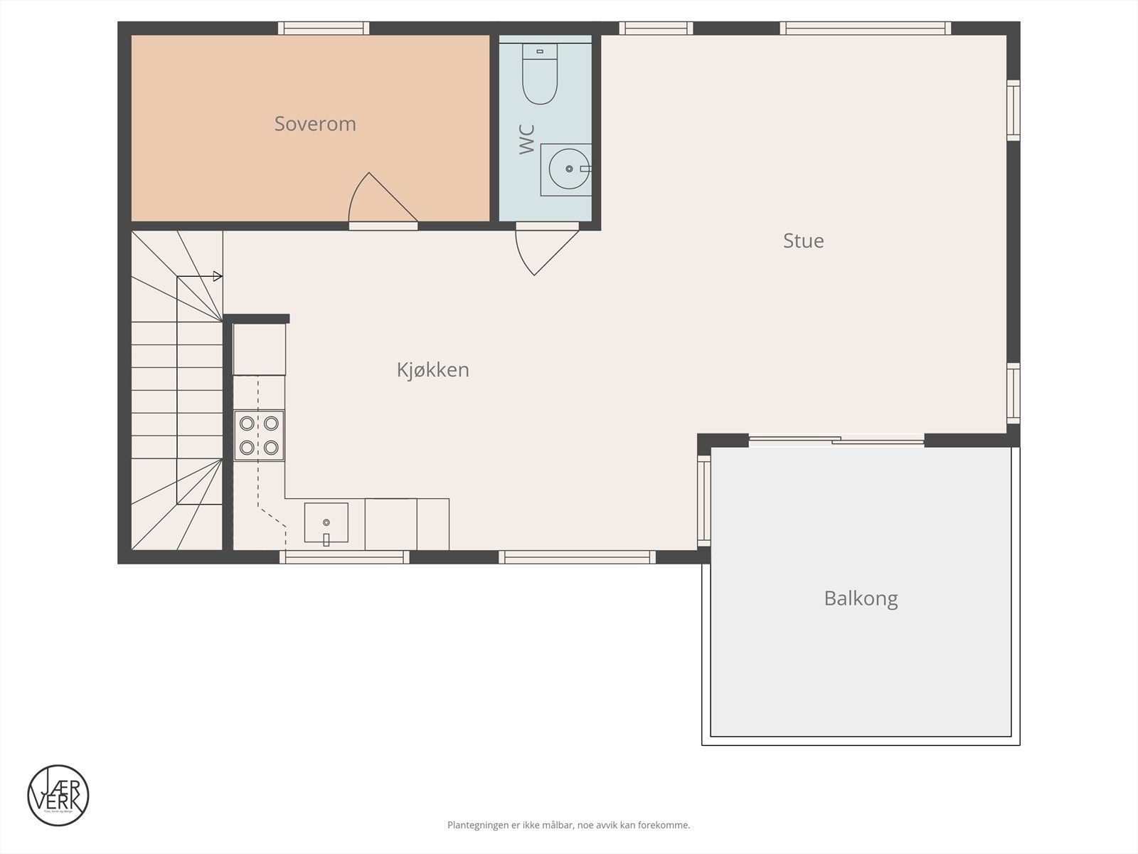 Plan 2 etasje Galleribilde