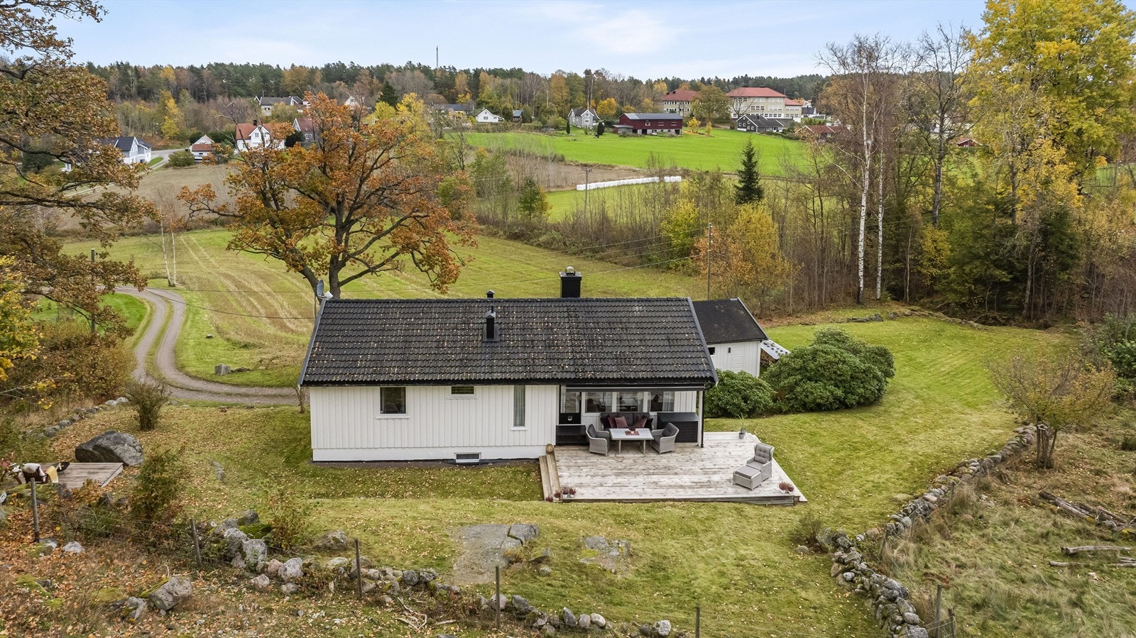 Landlig beliggende eiendom! Galleribilde