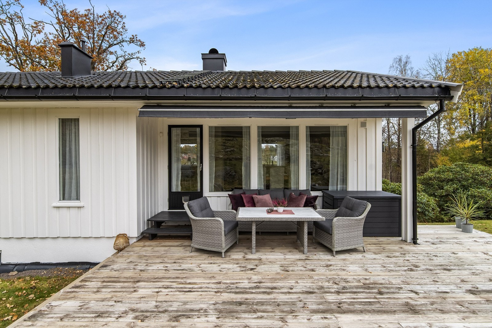 Fasade/terrasse Galleribilde