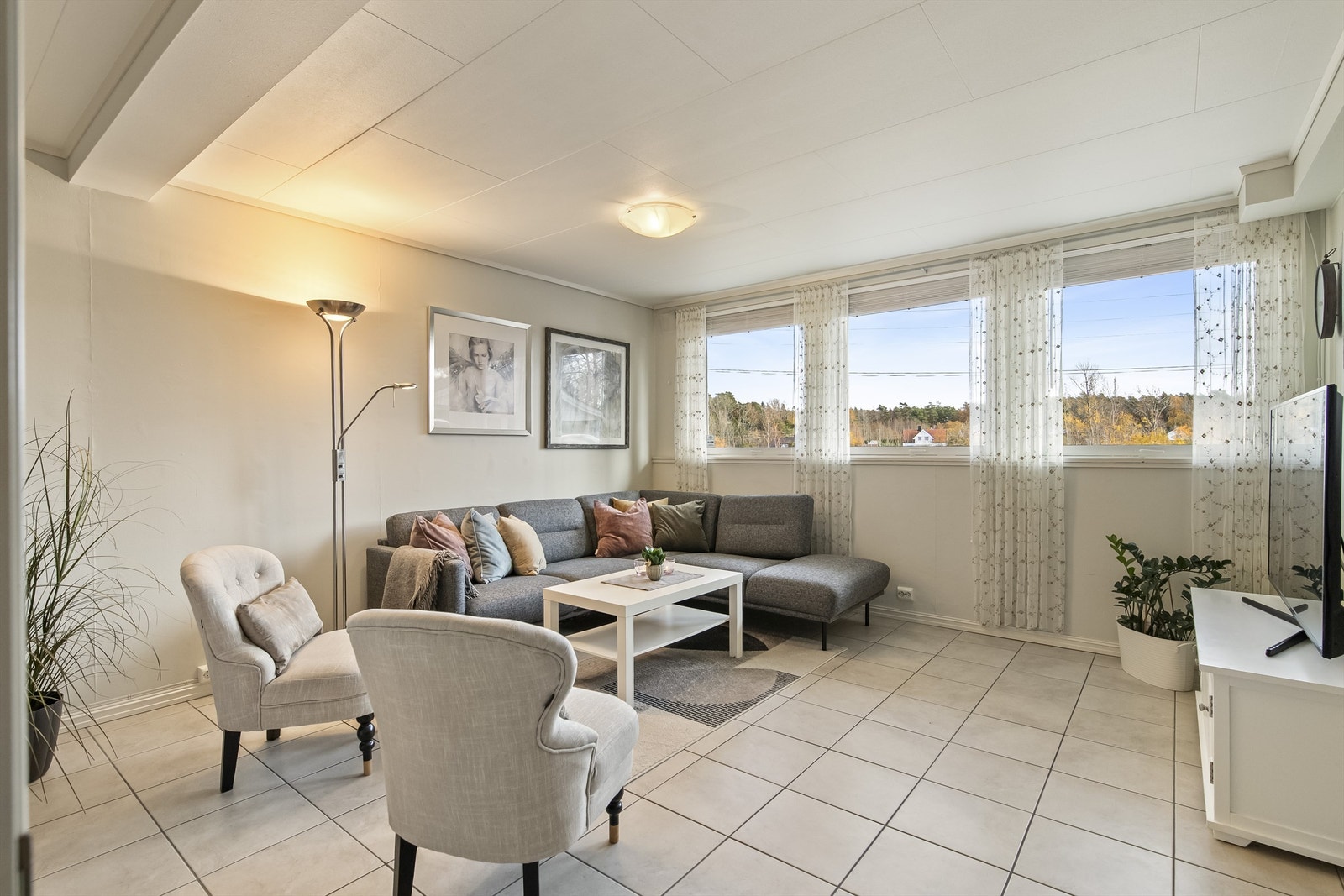 Stue/soverom Galleribilde