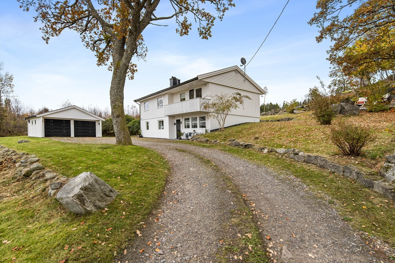 Fasade/tomt Galleribilde