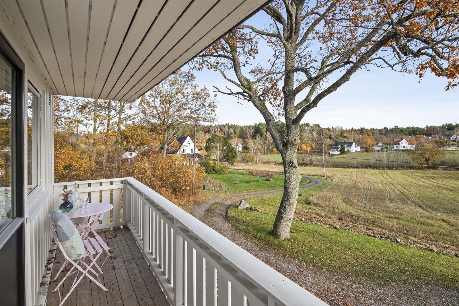 Balkong v/soverom med utsikt Galleribilde