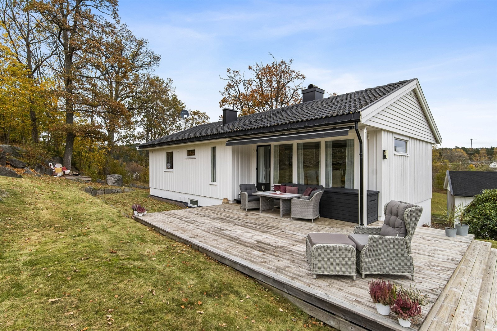 Fasade/tomt Galleribilde