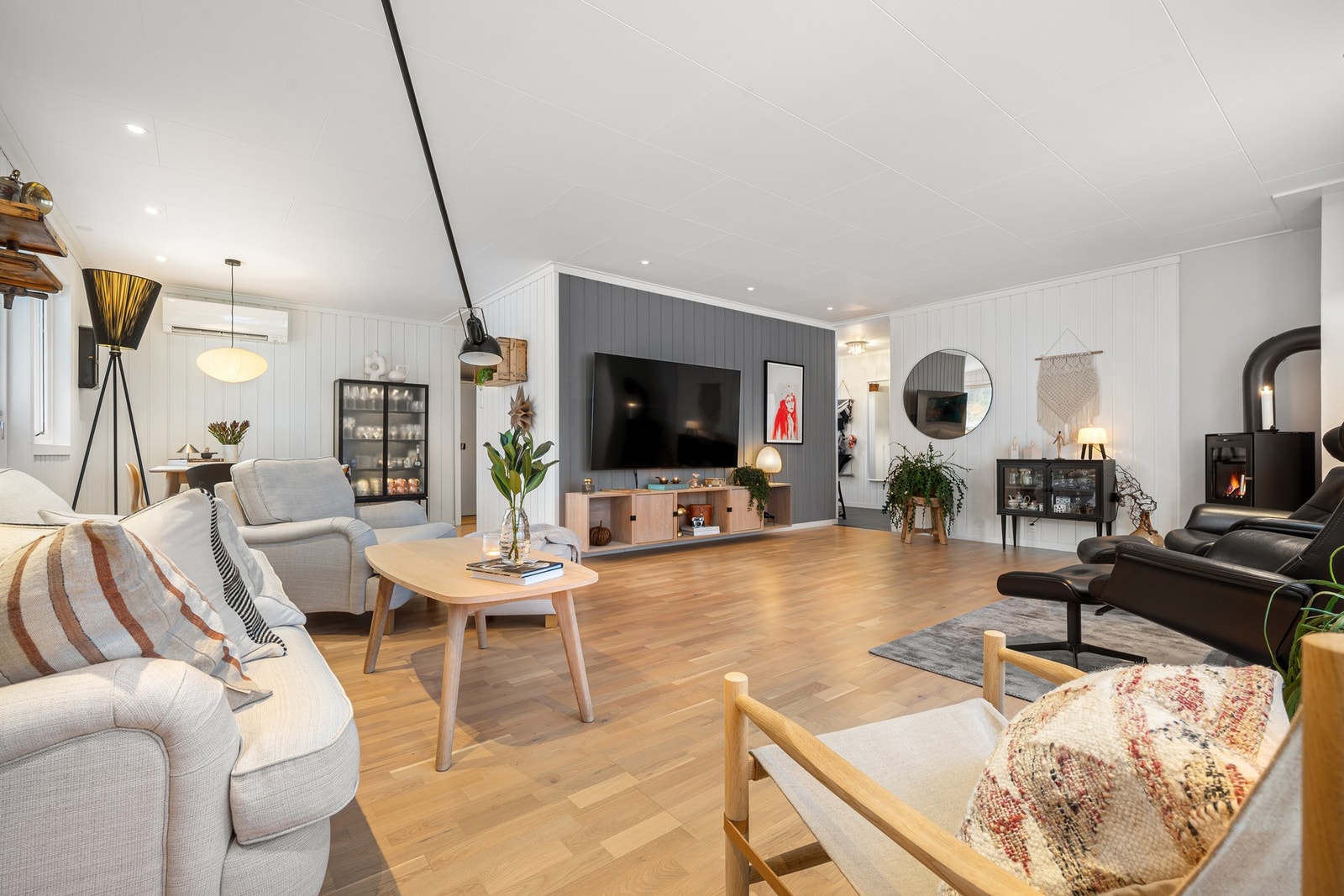 God planløsning med flere møbleringsmuligheter Galleribilde