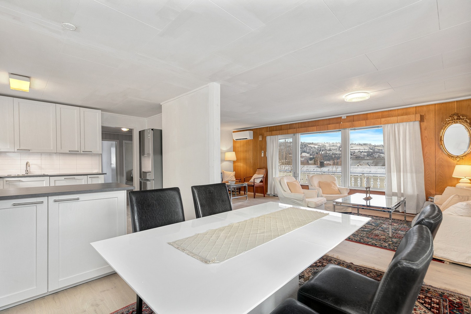 Kjøkkenet ble oppgradert med ny Ikea innredning i 2024. Galleribilde