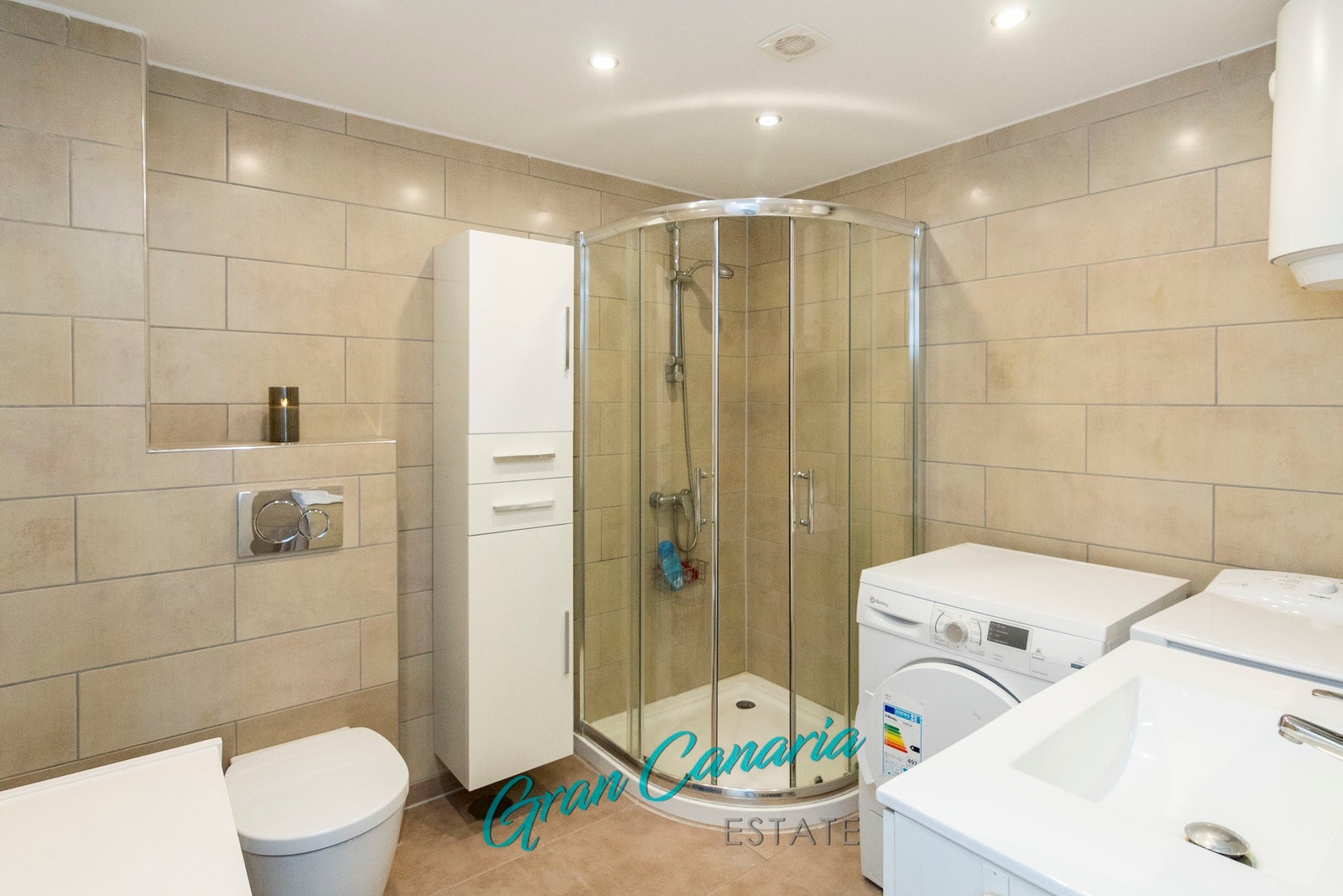 Moderne bad Galleribilde