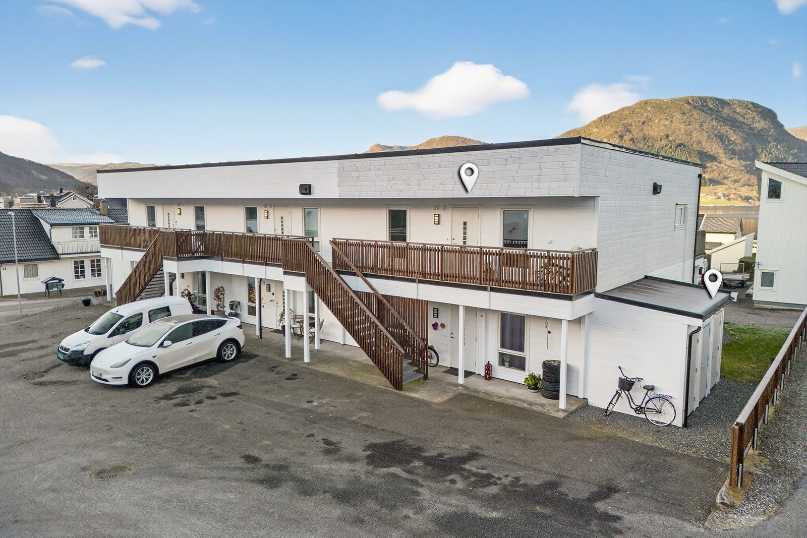 Parkering rett utenfor Galleribilde