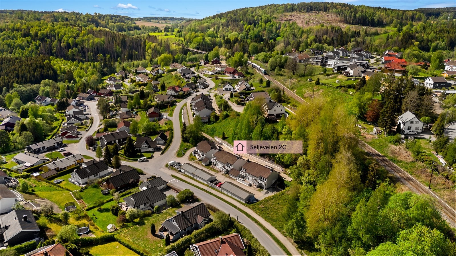 Dronefoto Galleribilde