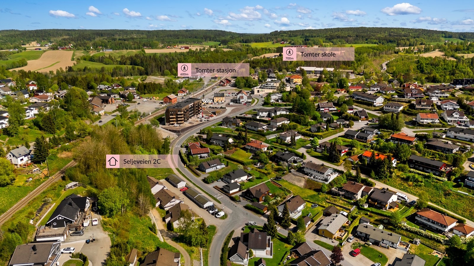 Dronefoto Galleribilde