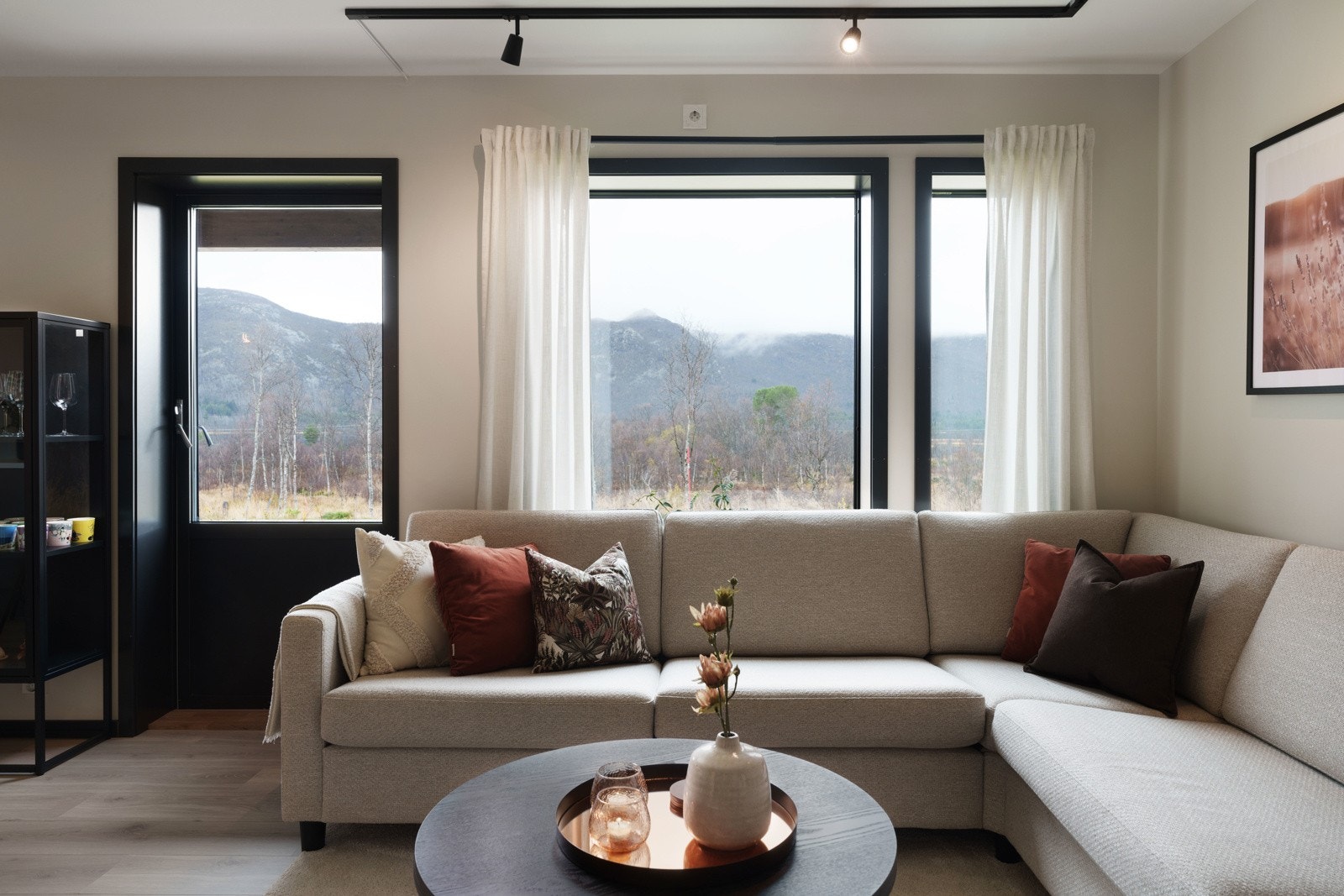 Nydelig utsikt fra stue. Galleribilde