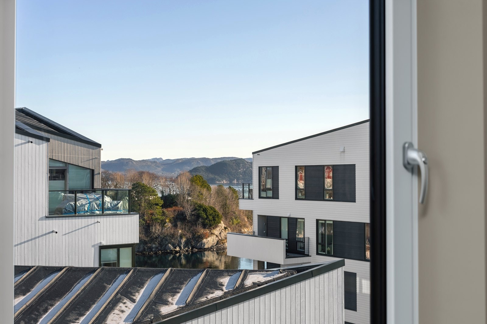 Utsikt fra kjøkkenet Galleribilde