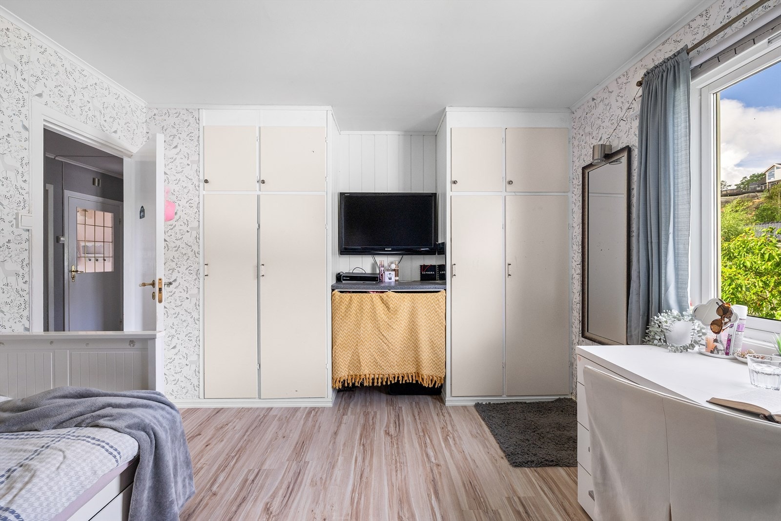 Det er integrerte garderobeskap Galleribilde