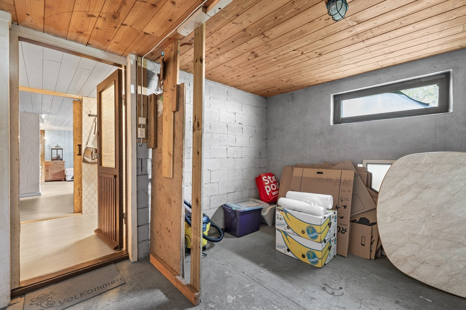 Det er godt med lagringsplass i kjelleren Galleribilde