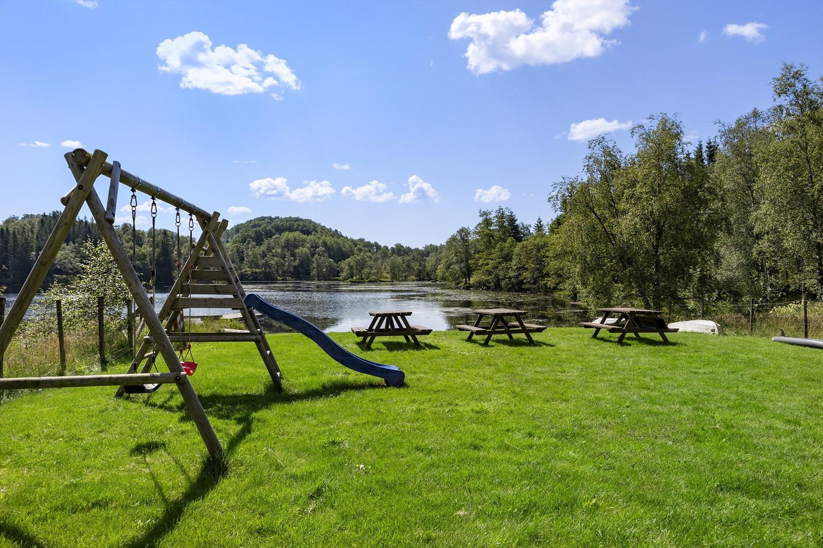 Hyttefeltets flotte fellesareal. Galleribilde