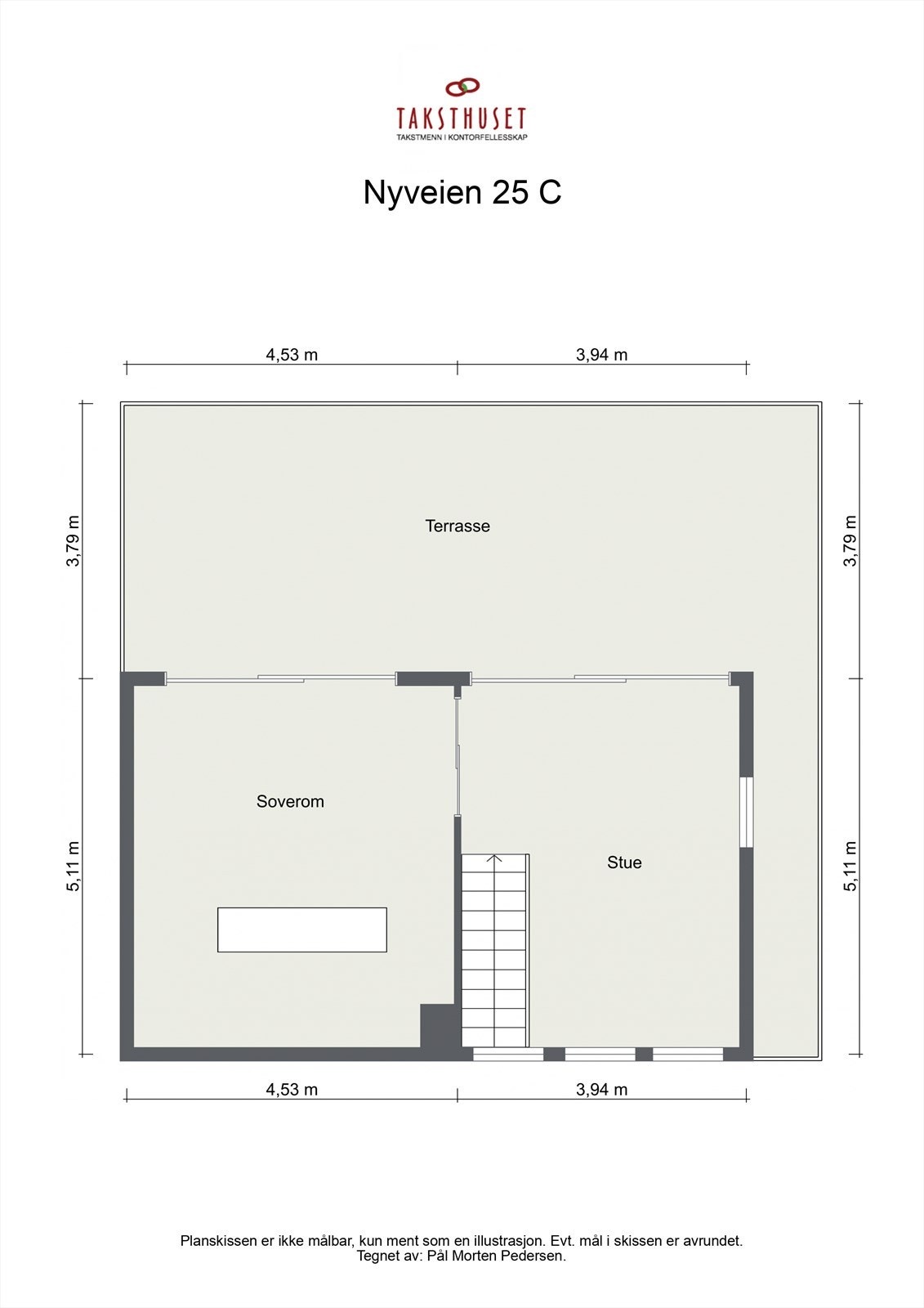 Planløsning 3. etasje Galleribilde