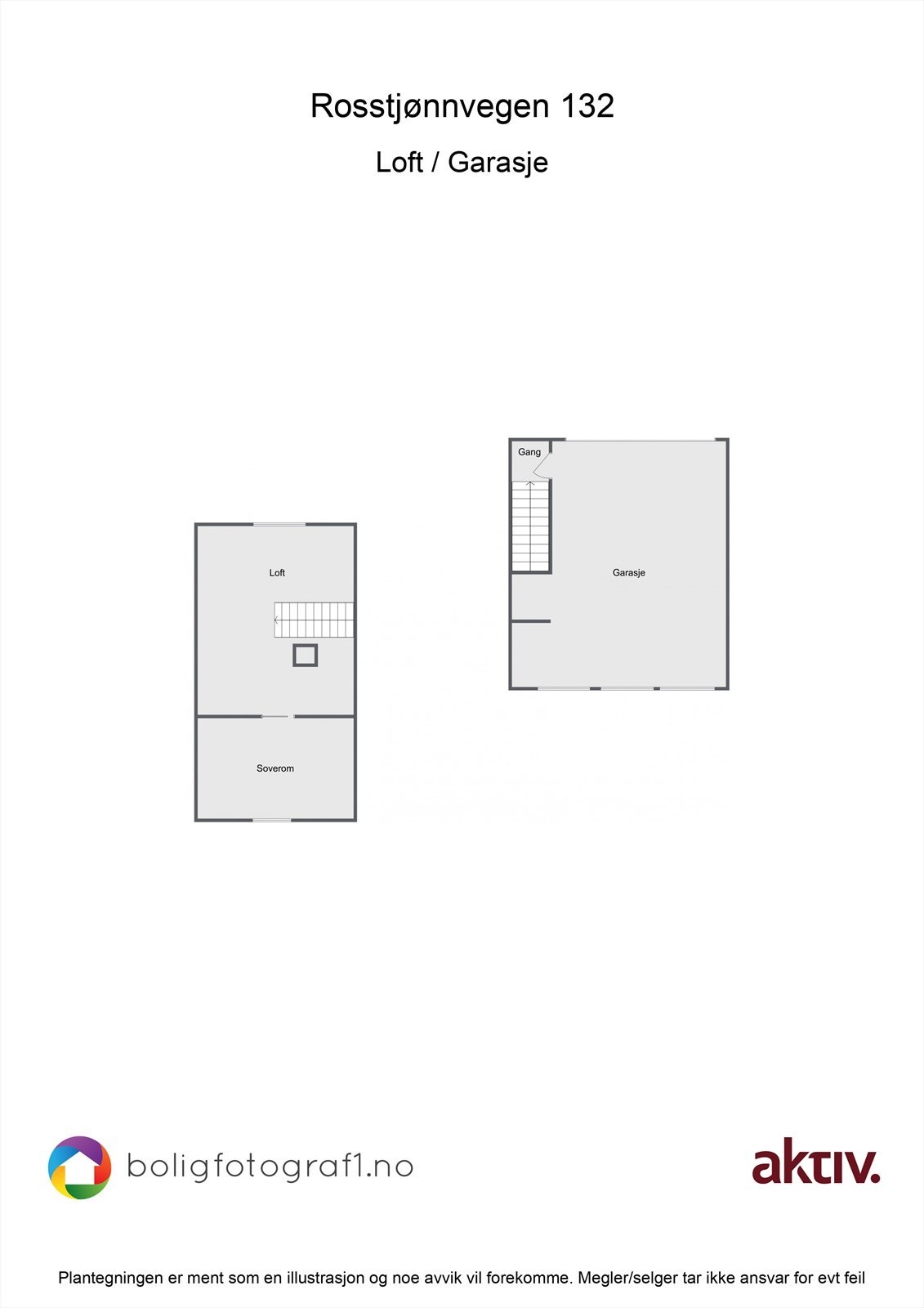 Plantegning garasje. Galleribilde