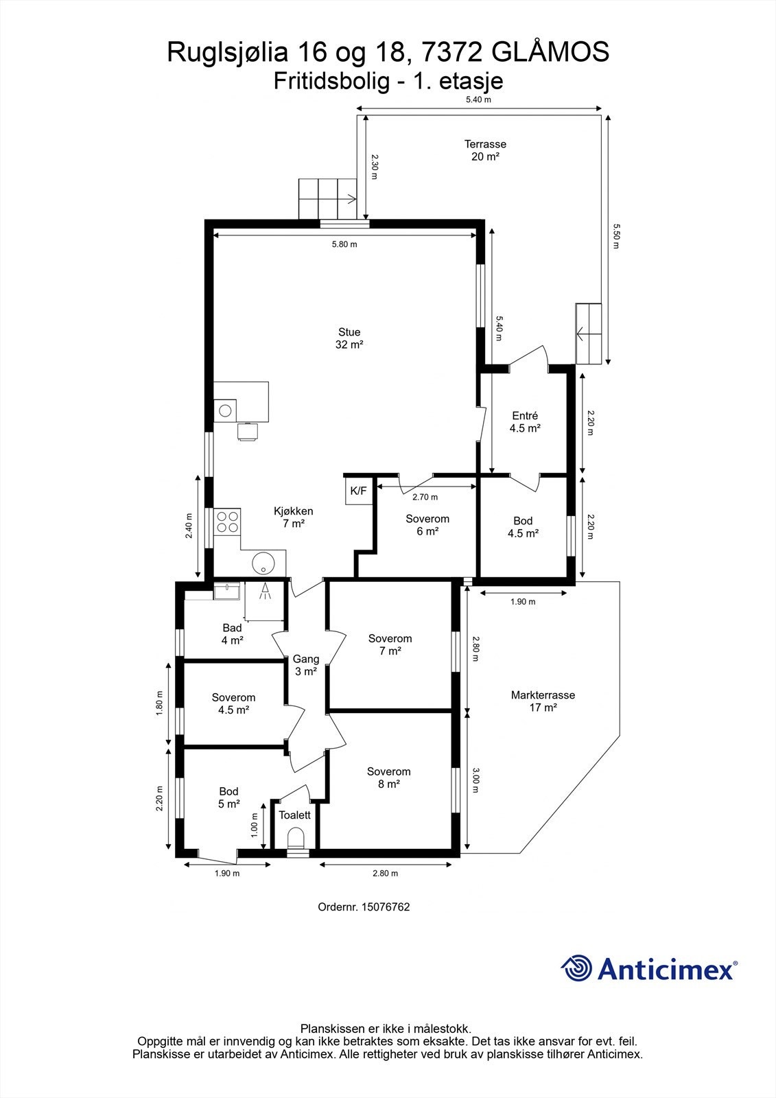 Planskisse. Galleribilde