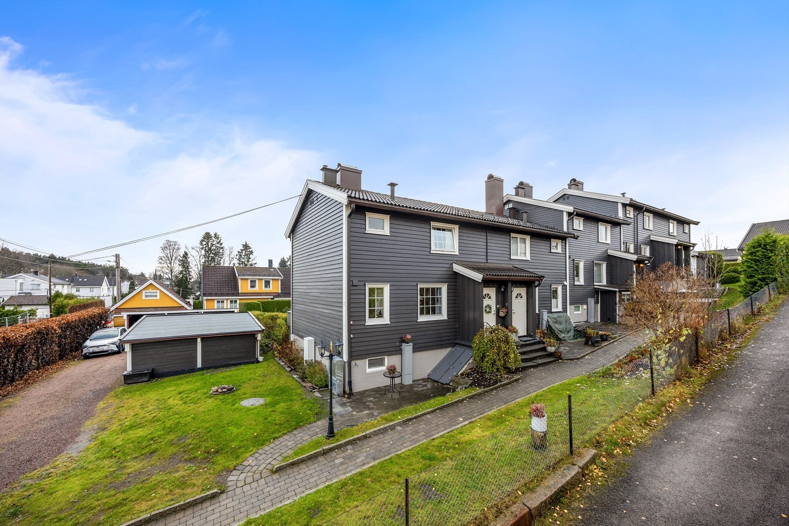 Fellesarealene vedlikeholdes av beboerne i fellesskap Galleribilde