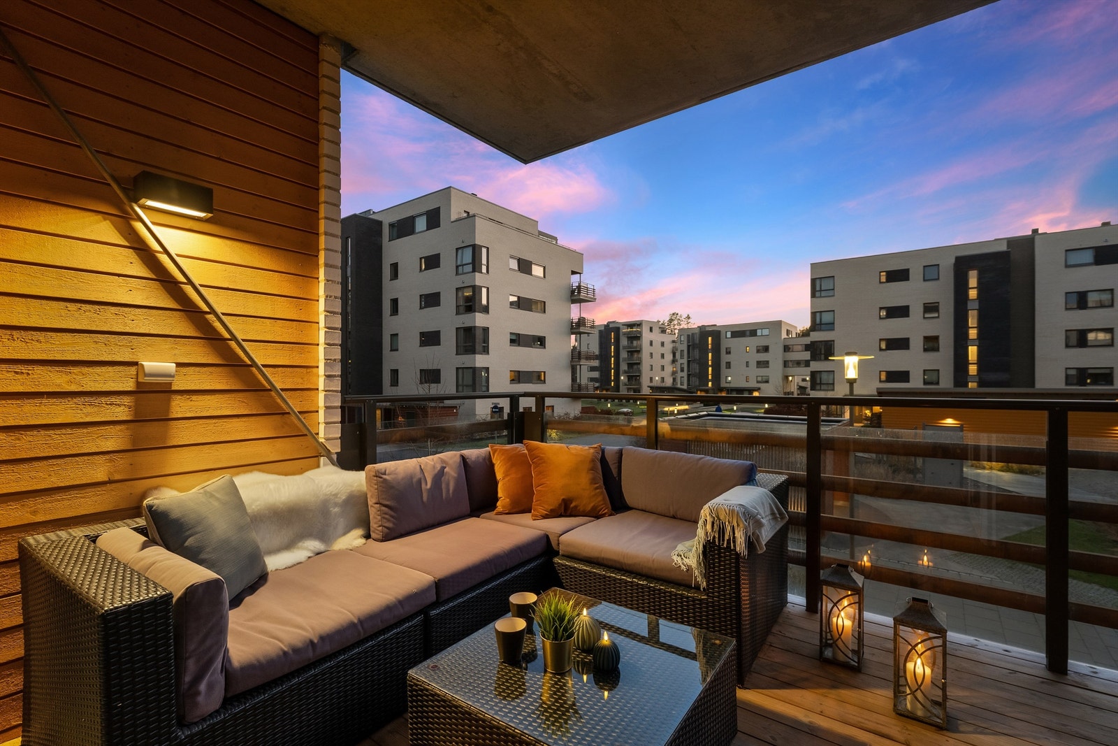 Det er lite innsyn fra nærliggende boliger Galleribilde