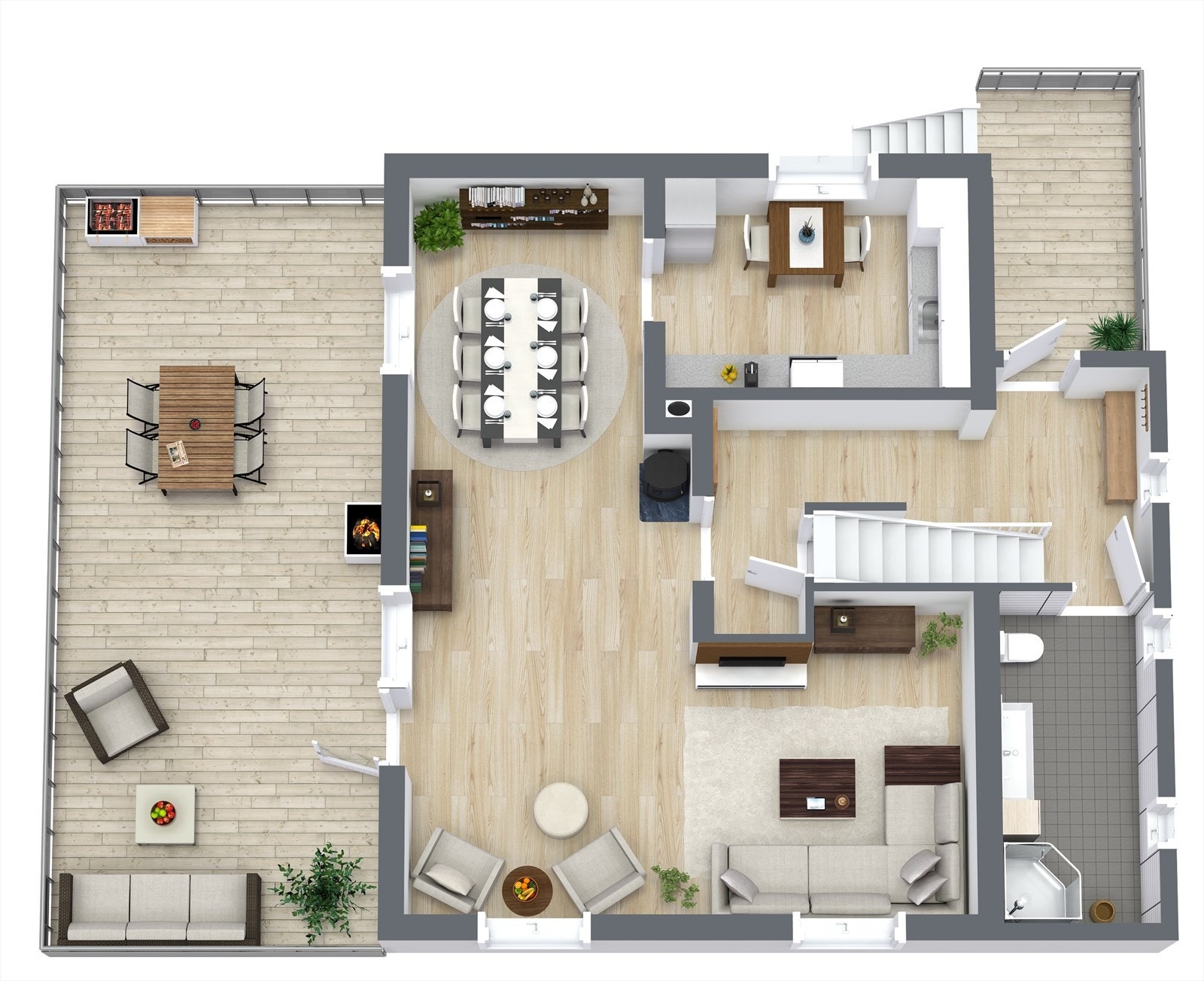 Planskisse 1. etg. Avvik vil forekomme Galleribilde