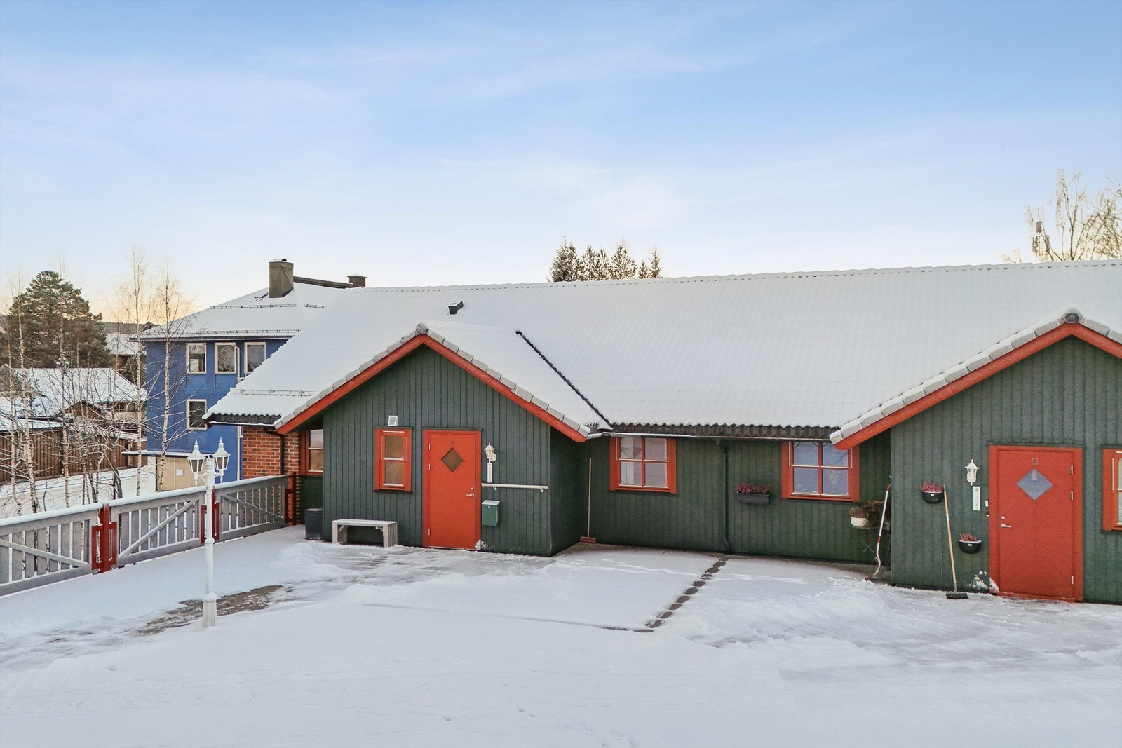 Sameiet Lilletorget Rena består av 10 boligseksjoner og en næringsseksjon. Galleribilde