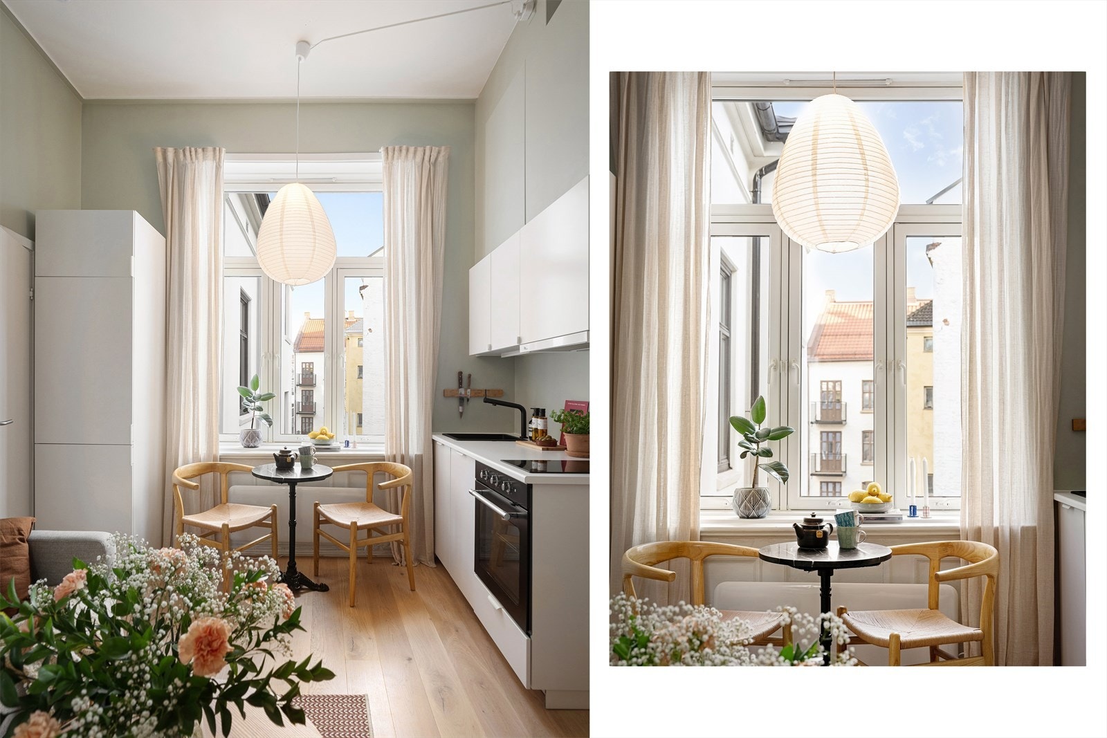 Leiligheten ligger i 4. etasje og inneholder entré, kjøkken, stue, soverom og bad. Galleribilde