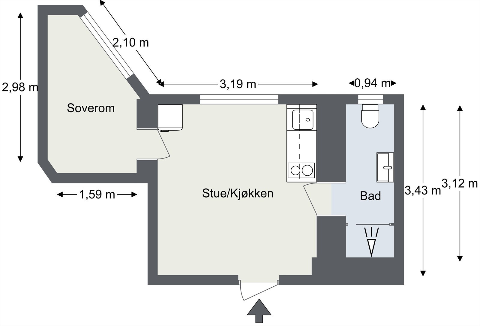 Plantegning. Galleribilde