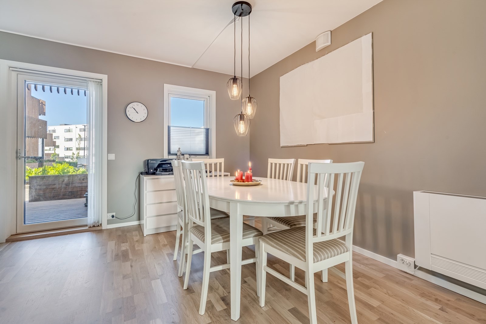 Koselig krok til spisebord Galleribilde