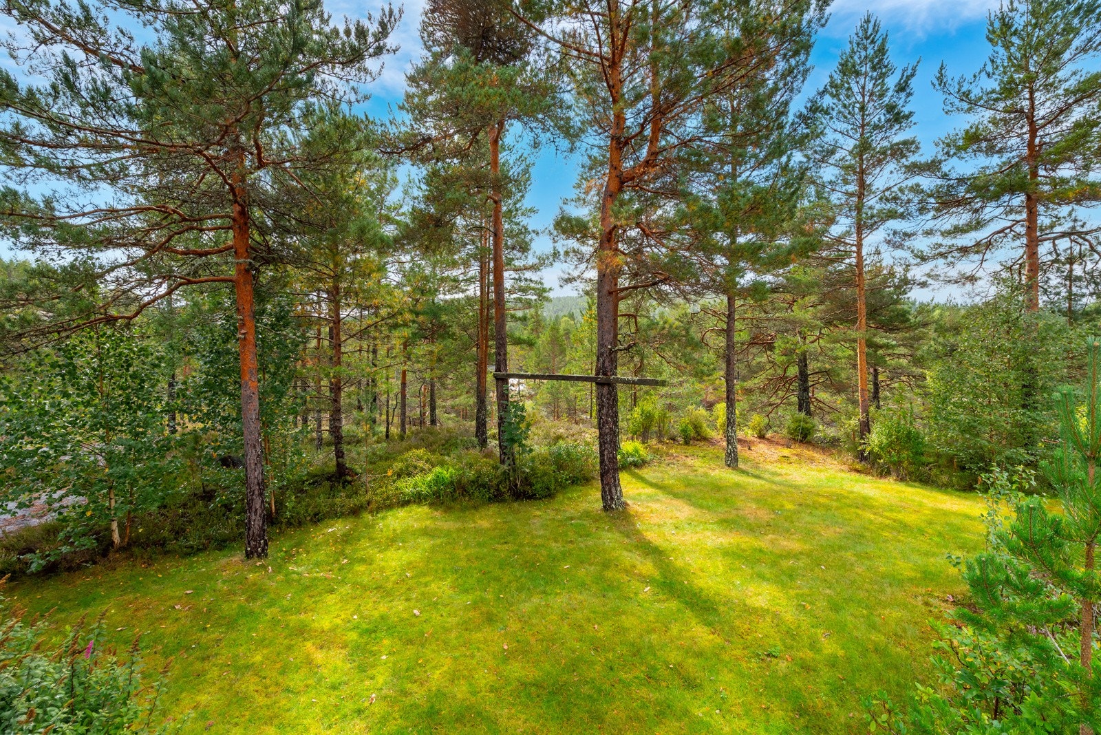 Fint opparbeidet hageareal. Galleribilde